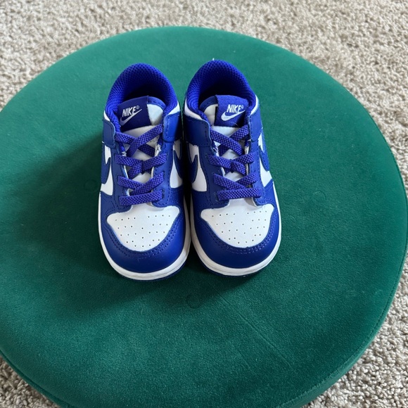 NIKE Dunk Low (TDE) - Blue / White - Toddler 7C - Picture 3 of 3